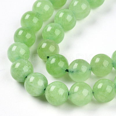 Natural Quartz Beads Strands G-R479-8mm-12-1