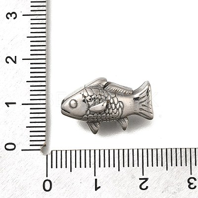 304 Stainless Steel Beads STAS-M100-10AS-1