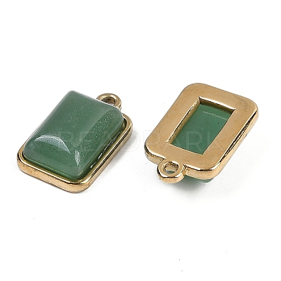 Natural Green Aventurine Pendants STAS-K291-04G-05-1