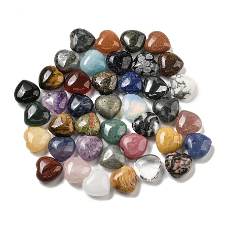 Natural & Synthetic Mixed Gemstone Beads G-P531-A-01-1