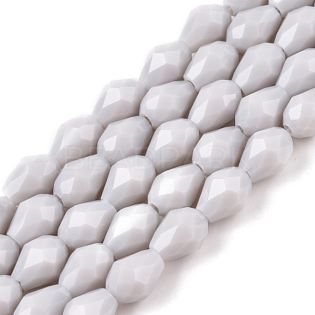 Opaque Solid Color Beads Strands EGLA-N013-P6mm-D05-1