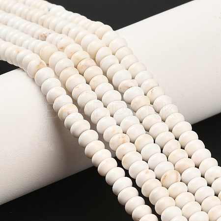 Natural Magnesite Beads Strands G-Z110-B08-2x4mm-1