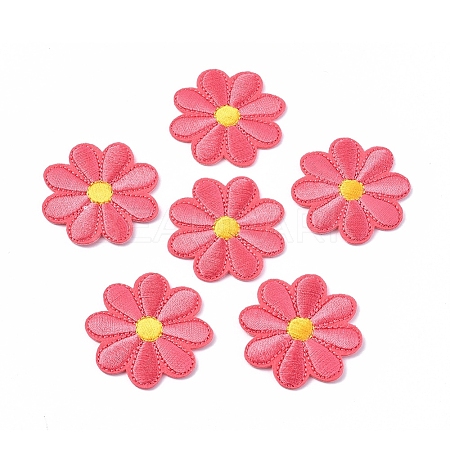 Computerized Embroidery Cloth Iron on/Sew on Patches DIY-WH0162-28J-1