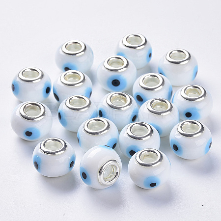 Handmade Lampwork European Beads LS-LAMP-S193-008F-1