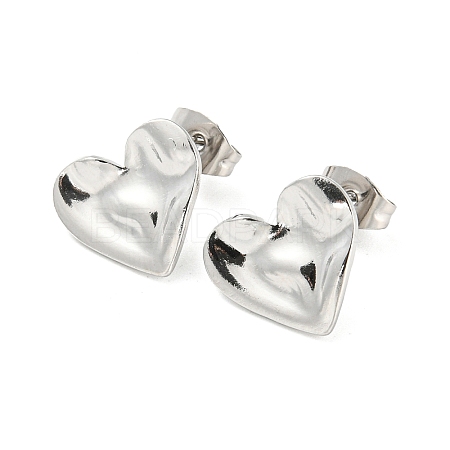 304 Stainless Steel Stud Earrings EJEW-I290-10P-1