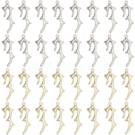 40Pcs 2 Colors Zinc Alloy Pendants FIND-SC0012-64-1