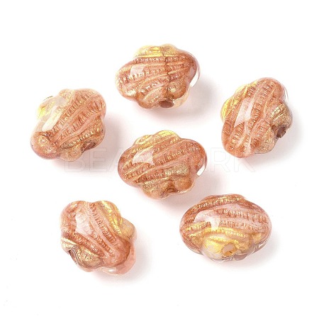 Two Tone Transparent Acrylic Beads LS-OACR-D304-01F-1