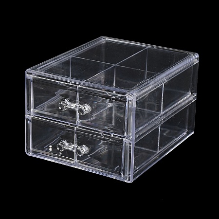 4-Grid Acrylic Jewelry Storage Drawer Boxes CON-K002-01B-1