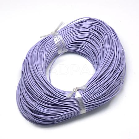 Spray Painted Cowhide Leather Cords WL-R001-2.0mm-20-1