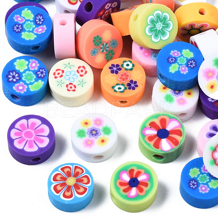 Handmade Polymer Clay Beads CLAY-N008-039-1