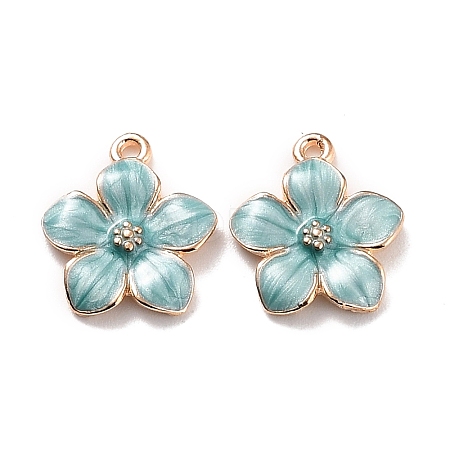 Zinc Alloy Enamel Pendants LS-PALLOY-I124-10G-E-1