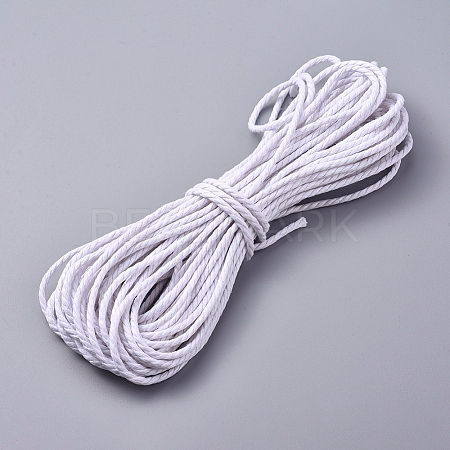 Cotton String Threads for Jewelry Making OCOR-WH0052-35B-1