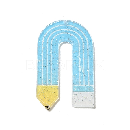 Acrylic Pendants OACR-H113-01B-1