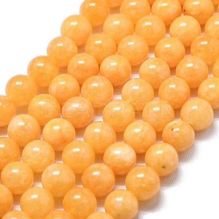 Natural Malaysia Jade Beads Strands G-L645-A01-8mm-10-1
