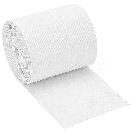 4M Flat Polyester Elastic Wide Band for Clothes Sewing OCOR-WH0090-053B-1