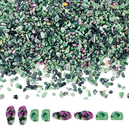 420G Natural Ruby in Zoisite Beads G-TA0003-22-1