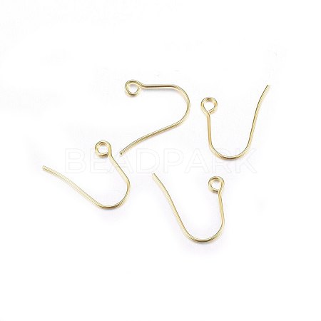 304 Stainless Steel Earring Hooks STAS-P210-21G-1