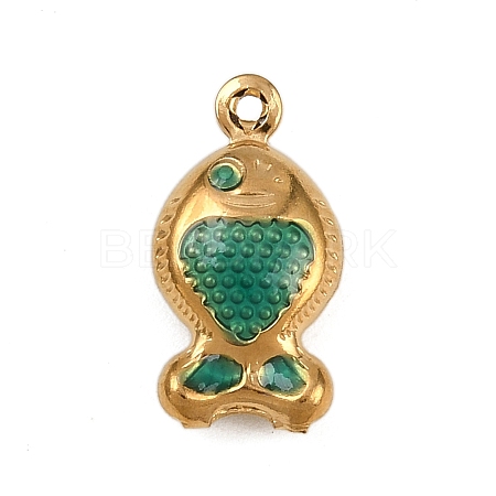 304 Stainless Steel Enamel Pendants LS-STAS-G363-16G-02-1