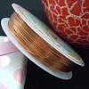 Copper Jewelry Wire CWIR-CW0.4mm-14-1