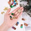 DIY Dangle Rectangle Earring Making Kits DIY-OC0006-08-3