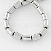 Non-magnetic Synthetic Hematite Beads Strands G-Q888-5x4mm-7-1