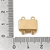2-Strands Brass Magnetic Clasps KK-CBA9C94-01A-G-3
