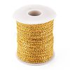 Brass Flat Oval Cable Chains CH030-G-4