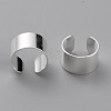 Unisex Brass Cuff Earrings EJEW-Z005-01S-2