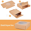 Foldable Kraft Paper Boxes CON-WH0068-63B-4