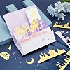 Carbon Steel Cutting Dies Stencils DIY-WH0170-353-7