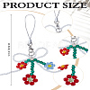 1Pc Plastic Beads Mobile Straps HJEW-LP0001-34B-2