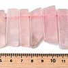 Natural Rose Crystal Beads Strands G-S386-D12-5