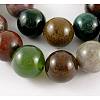 Natural Indian Agate Beads Strands X-G-G515-10mm-05-1
