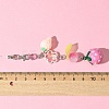 Glass & Resin Mobile Straps HJEW-FS00009-02-6