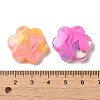 Gradient Color Transparent Resin Decoden Cabochons X-RESI-D008-06C-3
