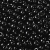 6/0 Opaque Baking Paint Glass Seed Beads SEED-M012-02A-12-3