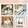 120Pcs 4 Styles Flower Paper Thank You Gift Tags CDIS-WH0038-01-7