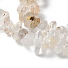 Natural Herkimer Diamond Beads Strands G-M205-95-3
