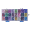 Spray Painted Crackle Glass Beads CCG-PH0002-01-6mm-10