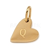 304 Stainless Steel Charms STAS-L291-01G-Q-2