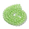 Spray Painted Crackle Glass Beads Strands CCG-Q001-10mm-11-4