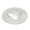 Tree of Life 201 Stainless Steel 3D Rotating Hanging Wind Spinner STAS-Z116-02P-05-2