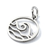 Non-Tarnish 304 Stainless Steel Charms X-STAS-C097-63P-2