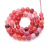 Natural Quartz Beads Strands X-G-N355-8mm-24-2