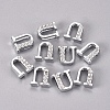 Alloy Slide Charms LS-PALLOY-WH0066-21U-2