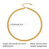 Stainless Steel Curb Chain Necklaces for Unisex OZ3684-1-1