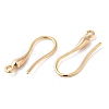 Brass Earring Hooks KK-P234-18G-2