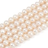 Natural Cultured Freshwater Pearl Beads Strands PEAR-I007-07Y-04A-2