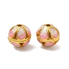 Alloy Enamel Beads ENAM-B037-05G-02-1