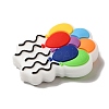 Birthday Theme Silicone Beads SIL-S006-03C-2